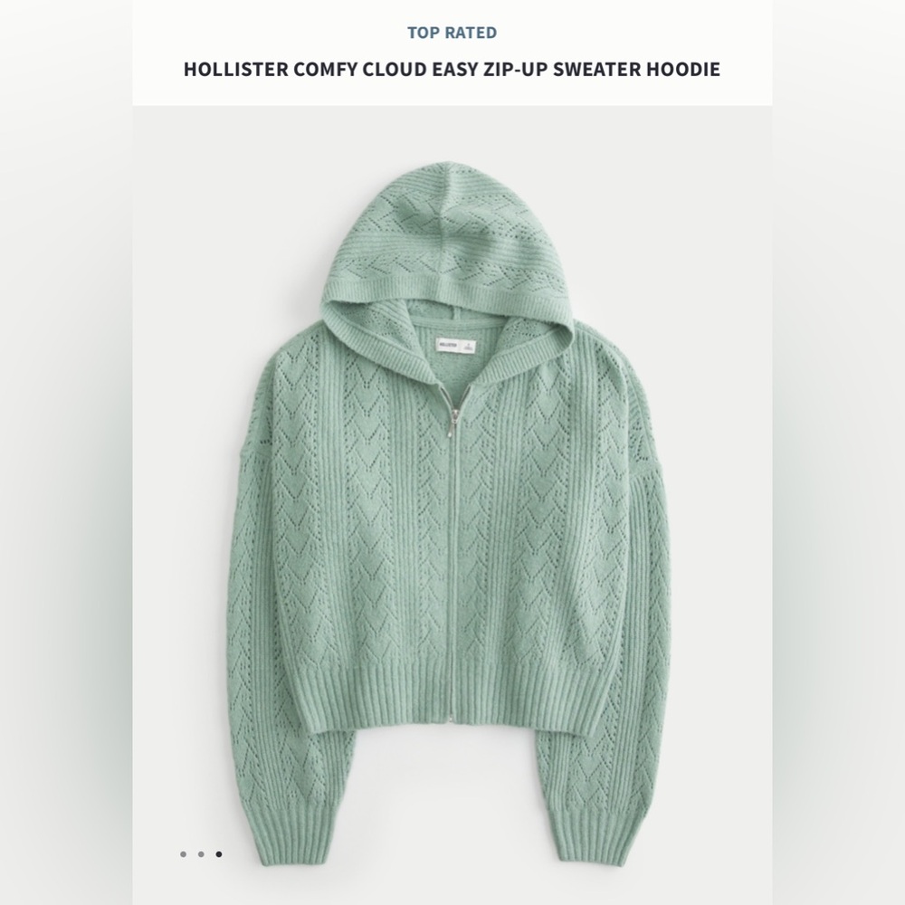 Comfy Cloud Zip-Up Sweater Hoodie
SIZE: M